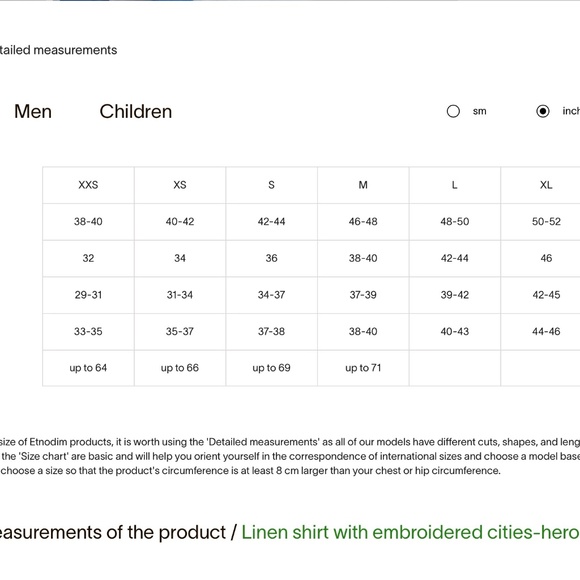 Ukrainian Blue and White Embroidered Unisex Oversized Linen Shirt Vyshyvanka L - Picture 12 of 12